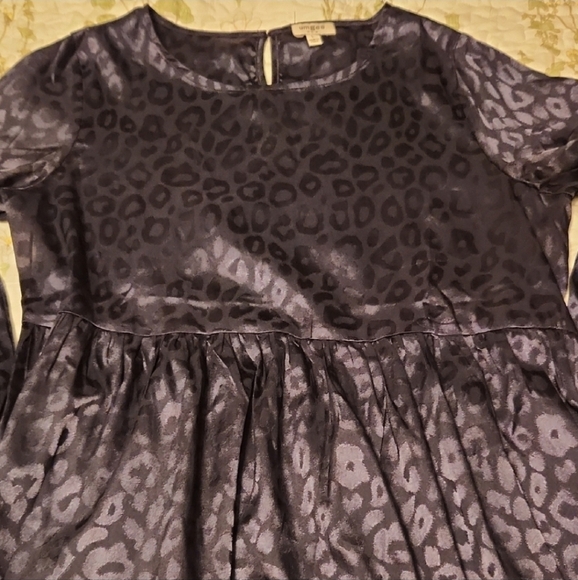 🙊 3/$30 Umgee Navy Leopard Print Midi Dress - Picture 4 of 4